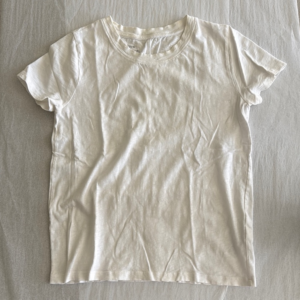 J Crew Girlfriend Tee